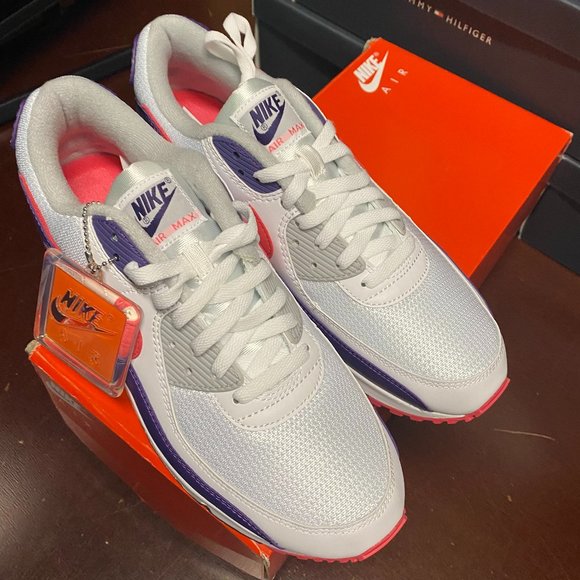 Nike Unisex White Gray Air Max III CW1360-100 Athletic Sneaker Shoes M11.5 W13 - Picture 2 of 5